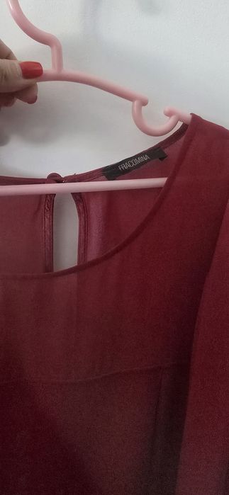 Vestido vermelho Fracomina