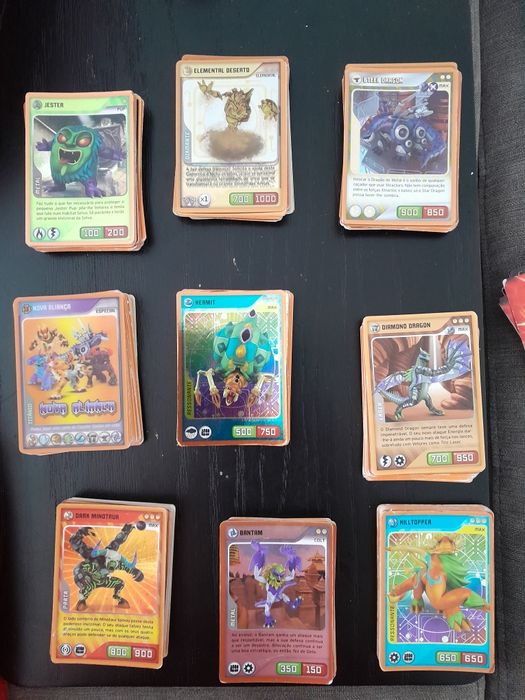 Cartas de Invizimals originais