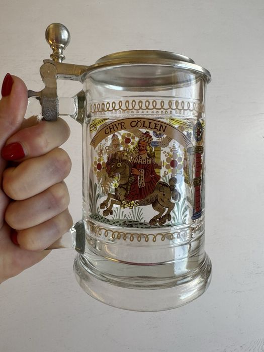 Кружка пивная Короли сувенир из 80-ых Германия, Бавария