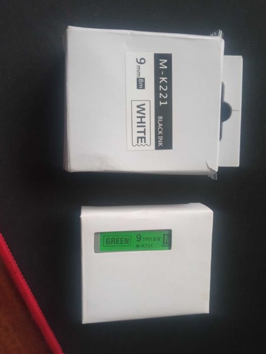 Nowa taśma brother m-k221 9mm 8m oraz m-k721 9mm 3/8