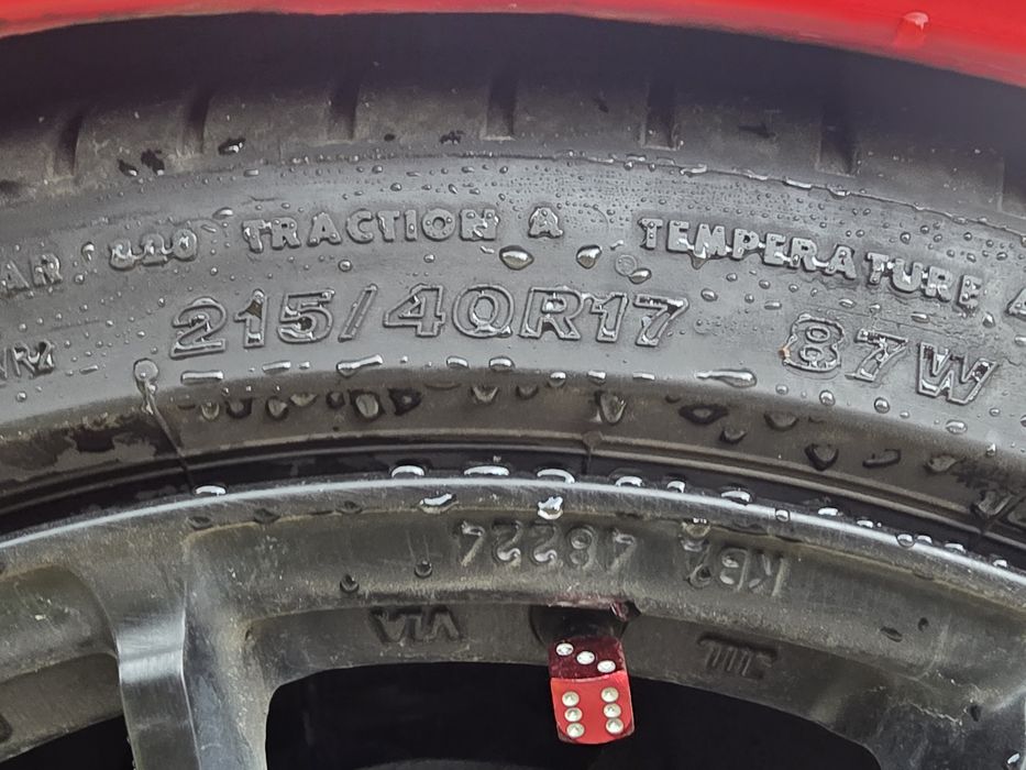 Felgi Sparco 17" 7j 5x100 + opony Bridgestone turanza 6