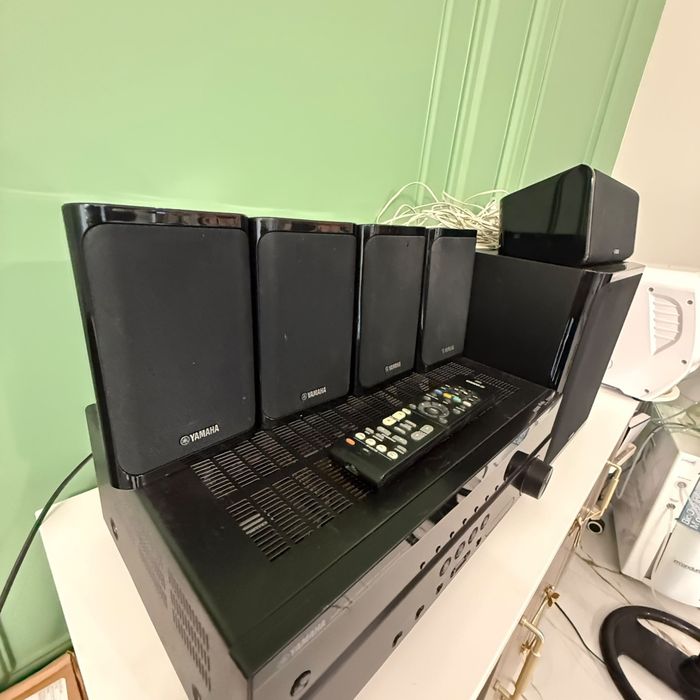 Amplituner YAMAHA HTR-2071 + głośniki 5.1