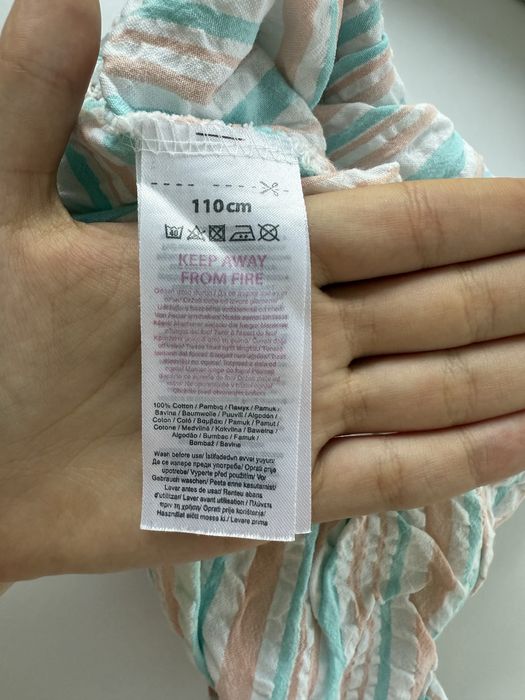 Літній костюм для дівчинки