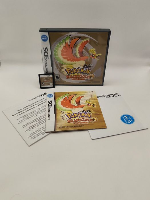 Pokémon HeartGold CIB (Versão USA) - Nintendo DS | Estado de Coleção
