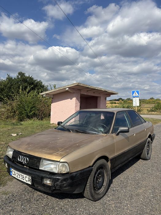 AUDI 80 b3 газ/бензин на ходу технічно справна