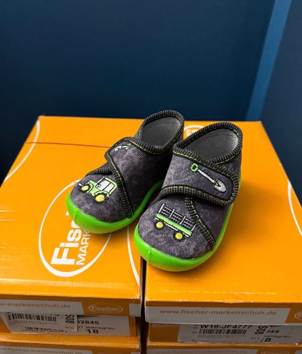 8 par kapci dziecięcych Fischer