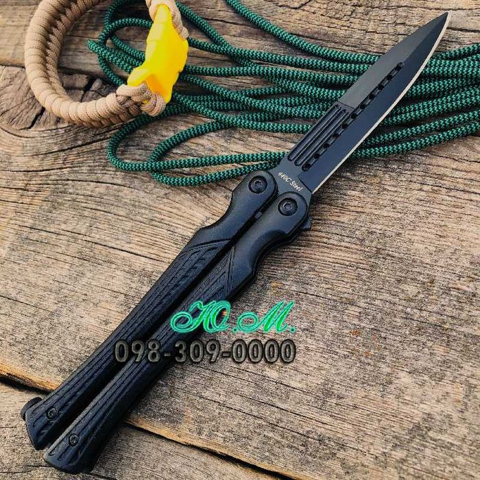 Нож Балисонг/Нож Бабочка/Балисонг "Black Raven"