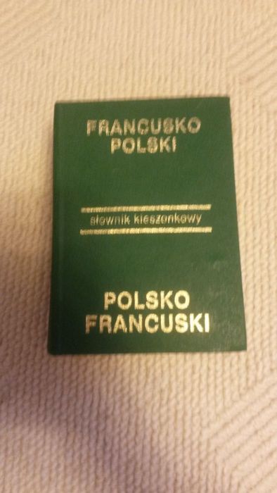 maly slownik polsko francuski i francusko polski
