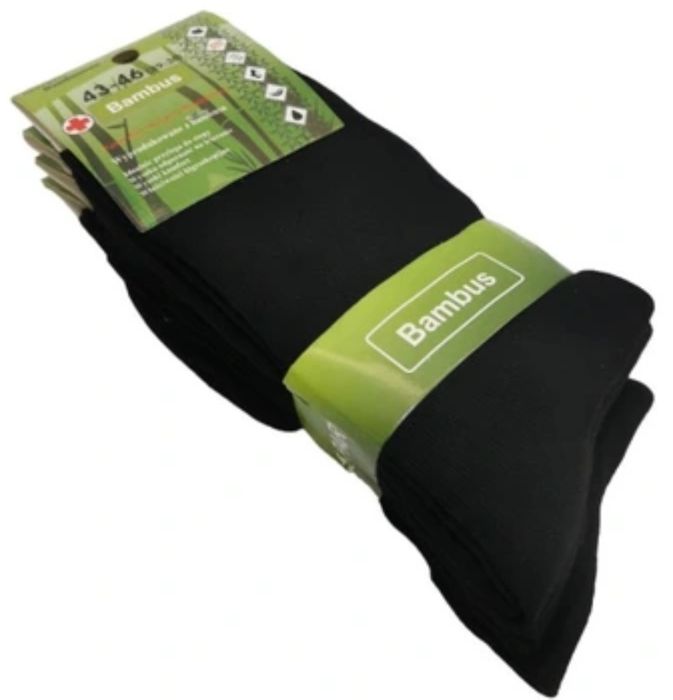 Skarpety męskie czarne 43-46