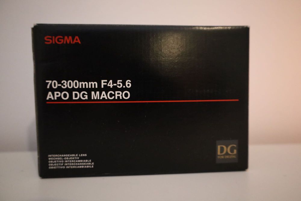 OBJECTIVA SIGMA 70-300 APO