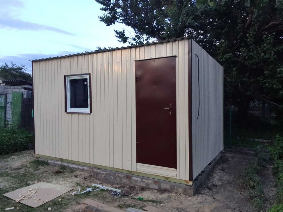 Будівельний вагончик, битовка побутова, мобільний офіс, склад маф