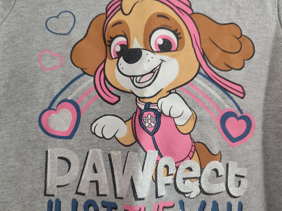 Bluza dla dziewczynki Psi patrol rozmiar 122