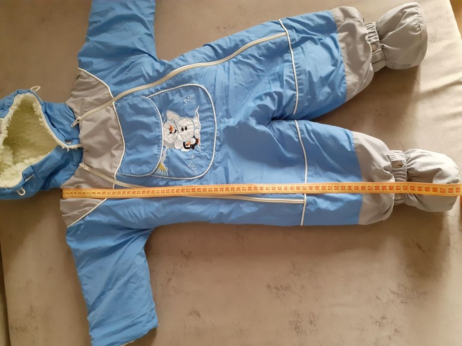 Зимний комбинезон на овчине