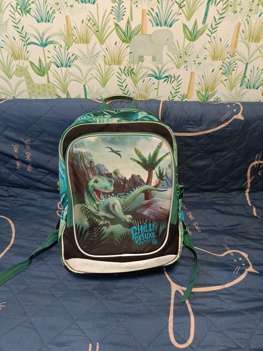 Рюкзак школьный Topgal динозавр на 1 - 4 класс