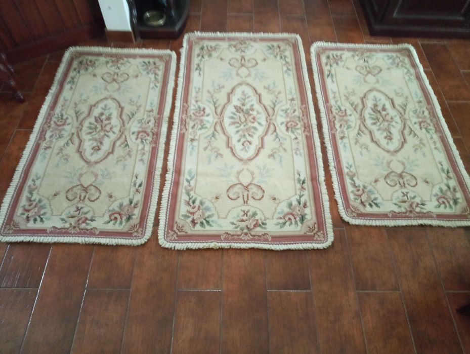 Tapetes de arraiolos como novos