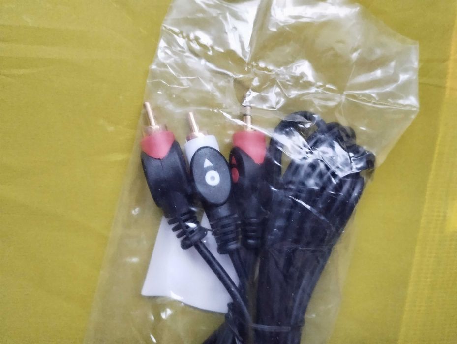 Кабель AUX 3,5 мм мини Джек на 2 тюльпана 3.5 mm mini Jack - 2 RCA