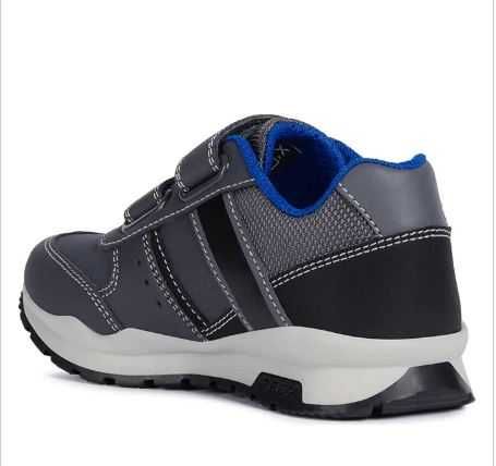 Кроссовки на липучке, Geox J Cordian Anthracite, 29р, водостойкие
