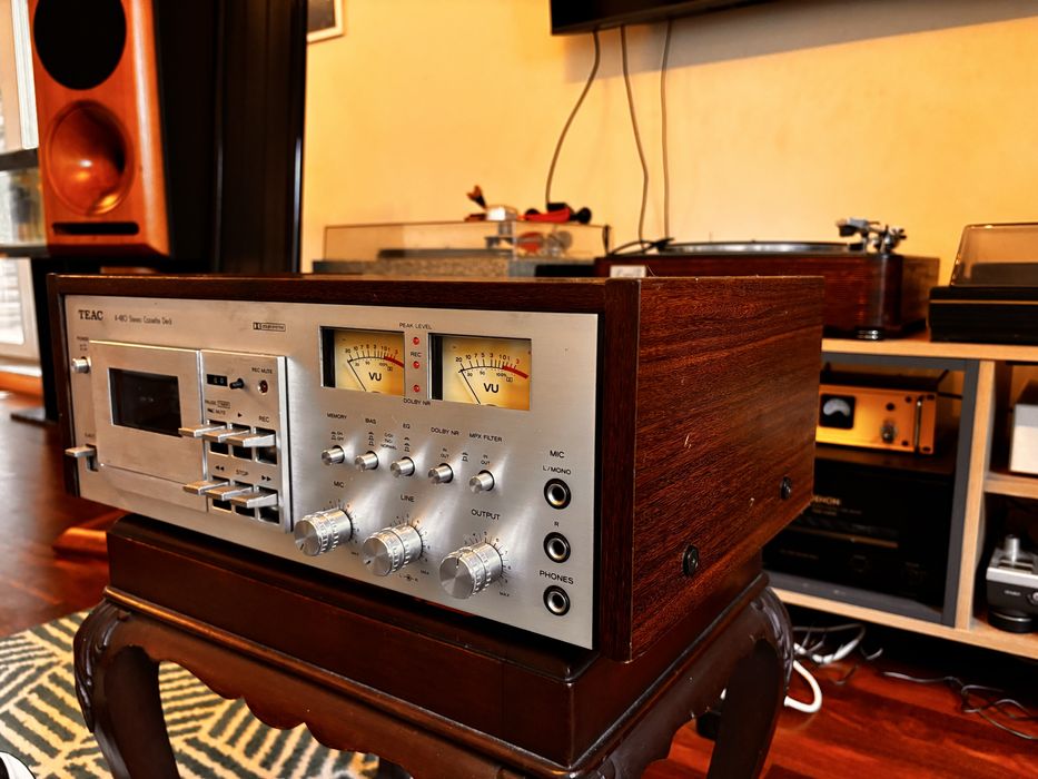 Leitor Cassetes Teac A-480