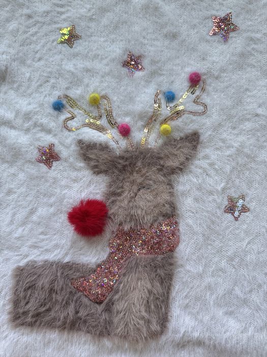 Светр світер кофта новорічний різдвяний