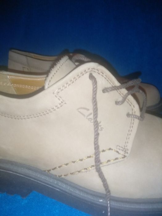 Туфли Clarks 45 р. мужские кожаные.