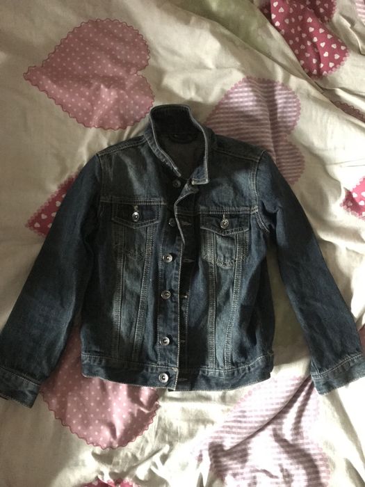 Джинсовый пиджак кофта