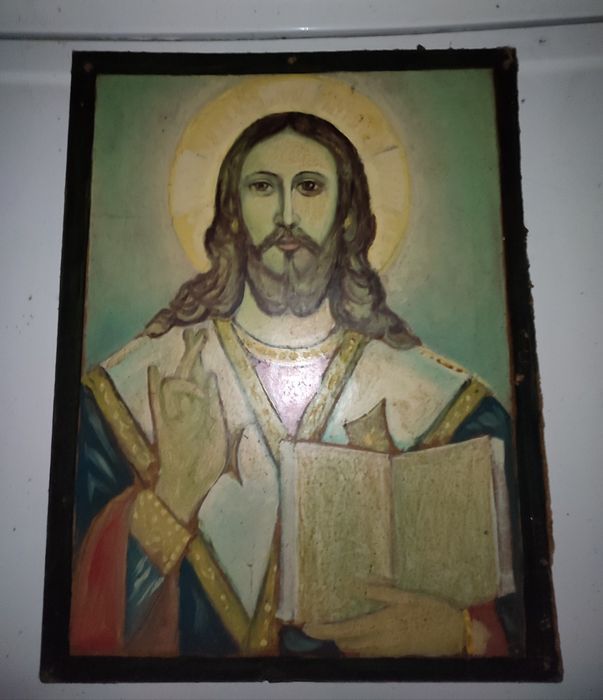 Икона нарисованная (55x43см.)