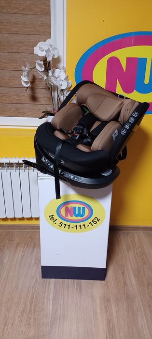 Nowy obrotowy fotelik samochodowy ISOFIX SKLEP NW