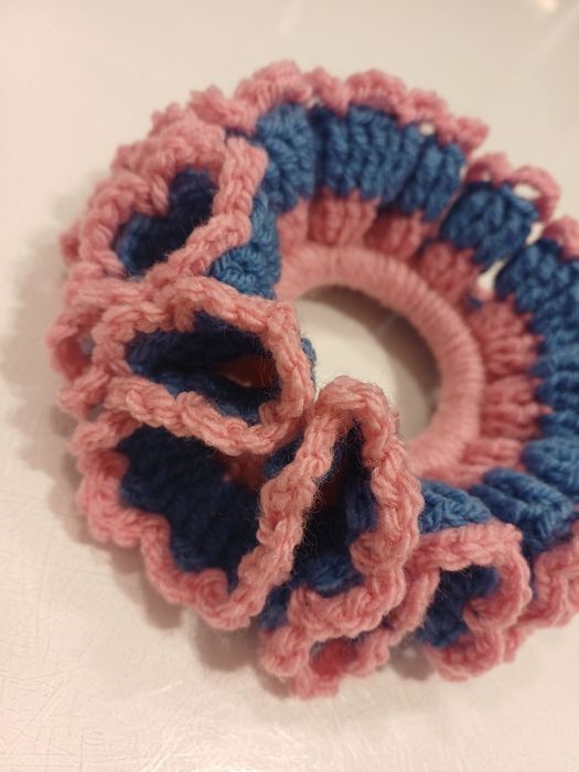 Scrunchie szydełkowe
