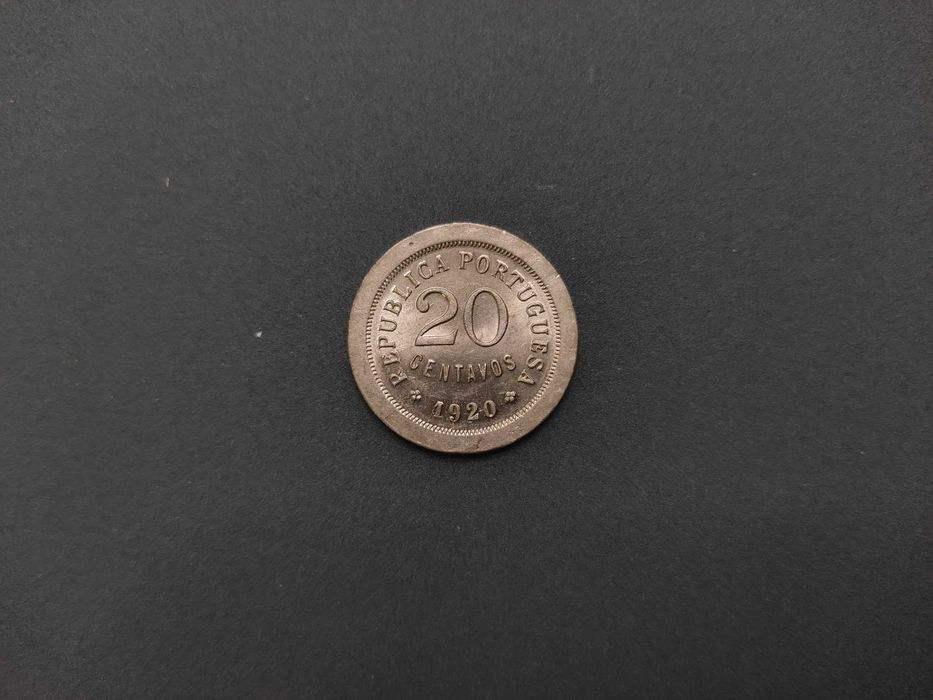 Moeda de 20 Centavos 1920 - EXCELENTE
