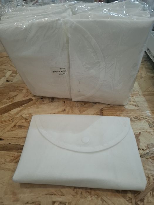 Sacos de fecho e asas