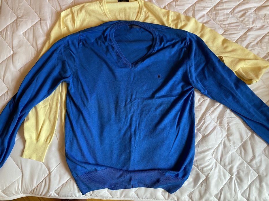 Sweter męski reserved cienkie L 2 kolory