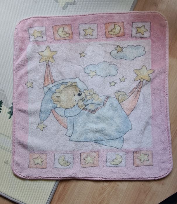 Gruby kocyk dla dziewczynki