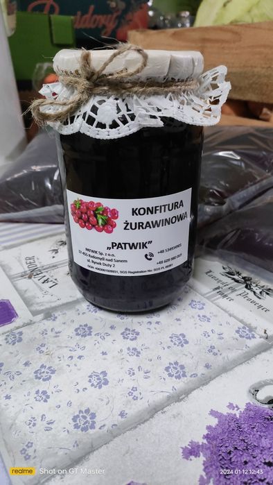 Konfitura żurawinowa 300 ml