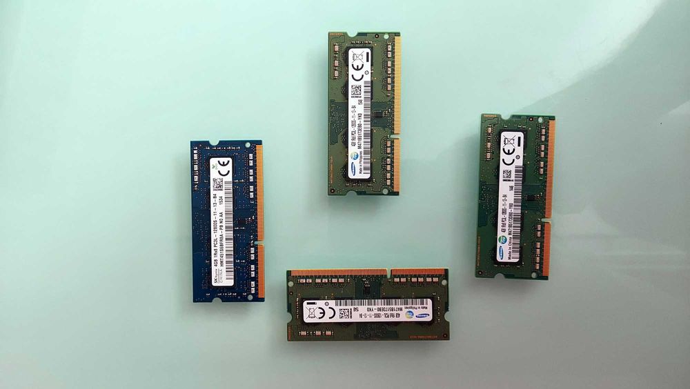 Zestaw: 4 x RAM 4GB DDR3L