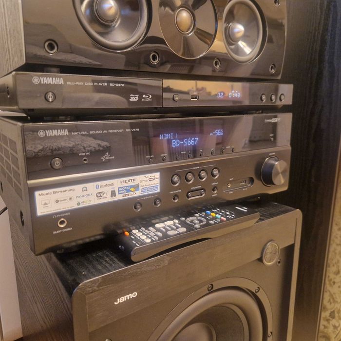 Kino domowe yamaha+Jamo Bluetooth hdmi USB