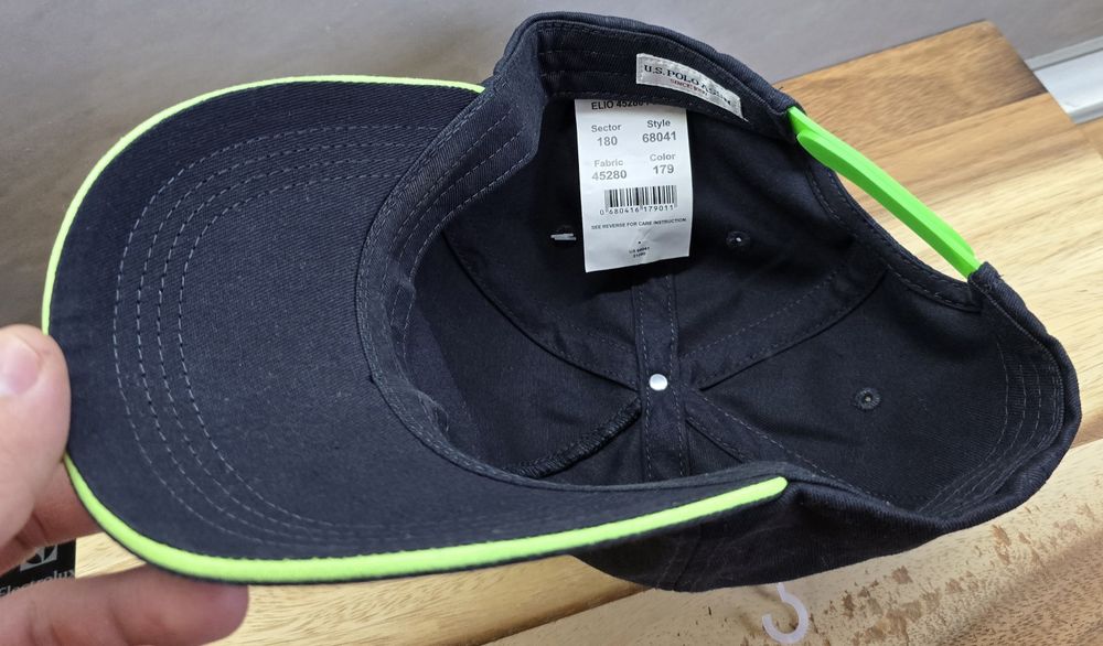 Czapka z daszkiem dziecięca młodzieżowa U.S. Polo Assn.