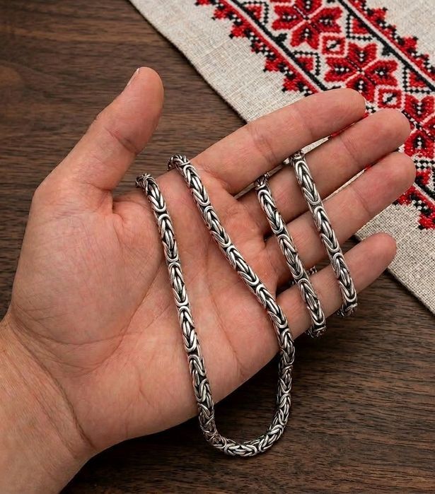 Срібний ланцюжок 90г серебряная цепочка серебро 925  срібна мужская