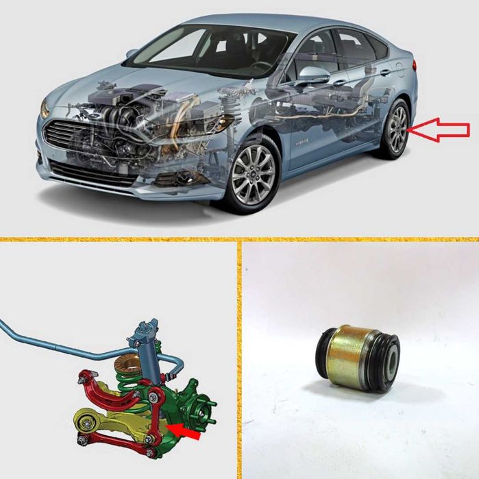 Сайлентблоки  Ford Fusion Форд Фьюжн USA