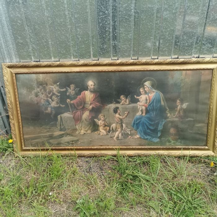 Sprzedam obraz Świętej Rodziny.