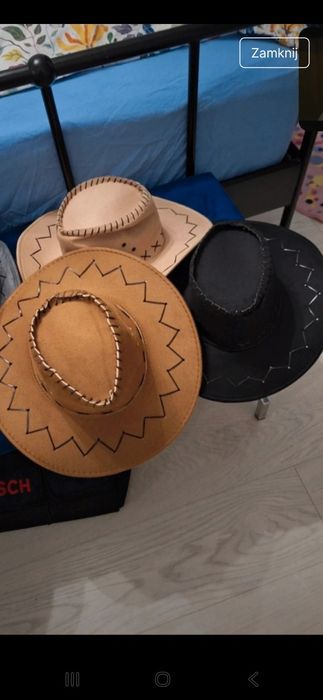 Kapelusz indiana Jones 3 szt