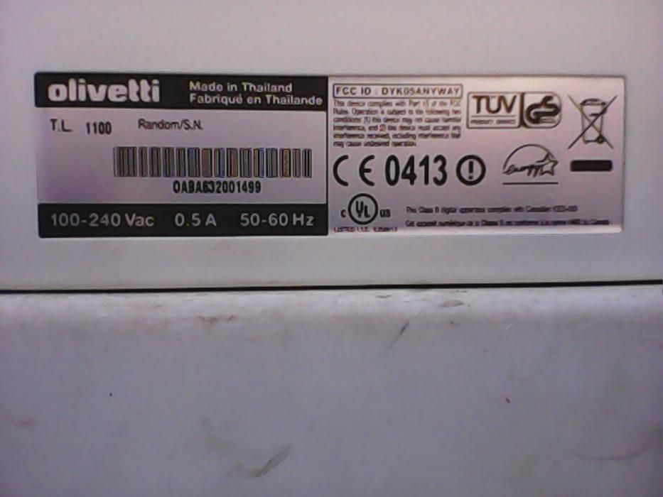 impressora multifunçoes olivetti - troco