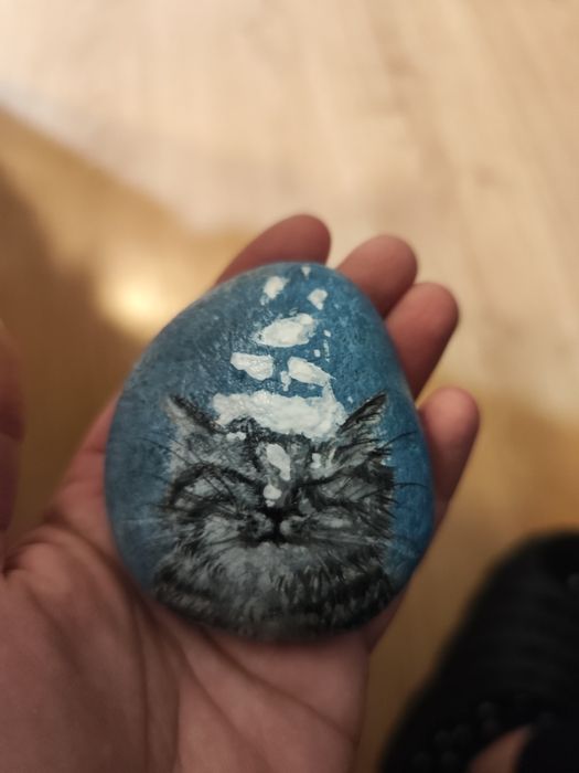 Kamień malowany prezent pamiątka