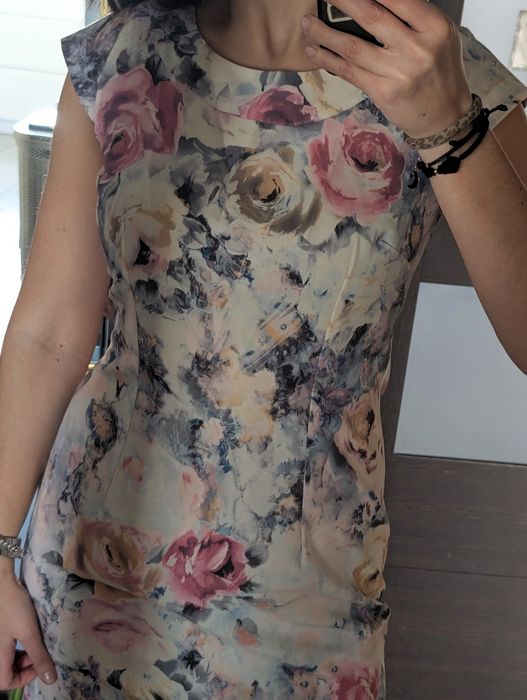 Sukienka letnia kwiaty 38