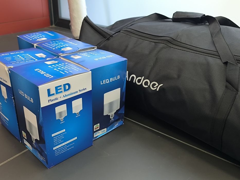 Andoer - Kit de estúdio de fotografia