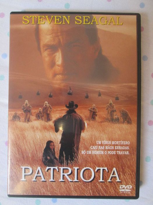 DVD Patriota, com  Steven Seagal, Gailard Sartain