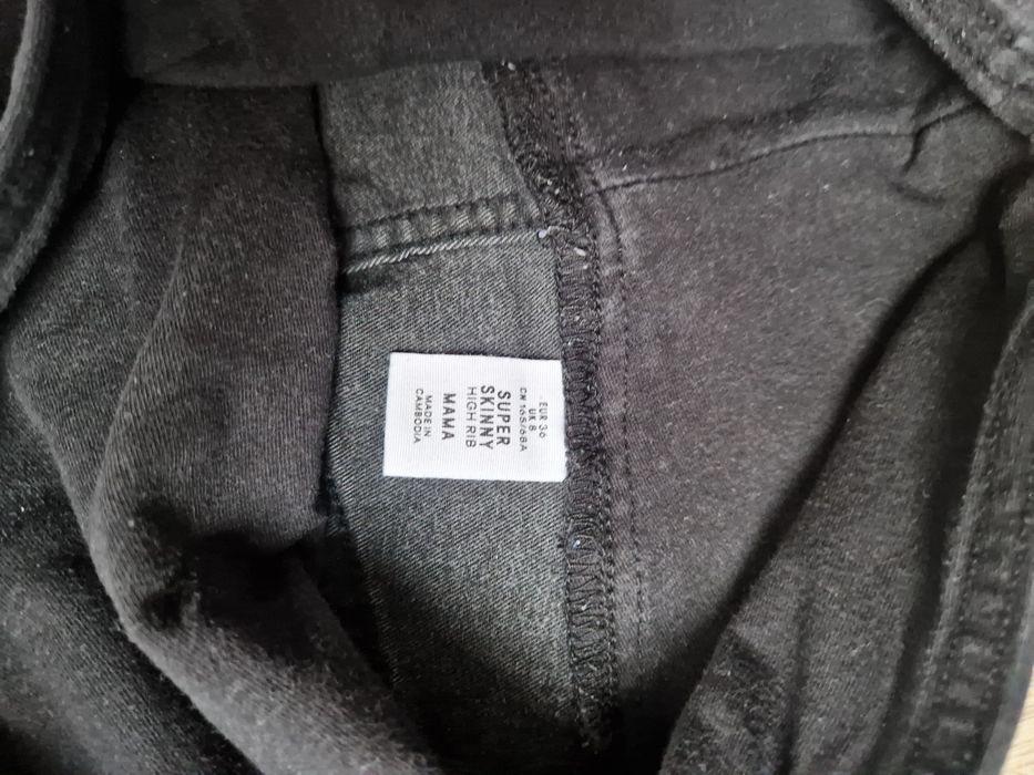 Spodnie ciążowe H&M Mama 36