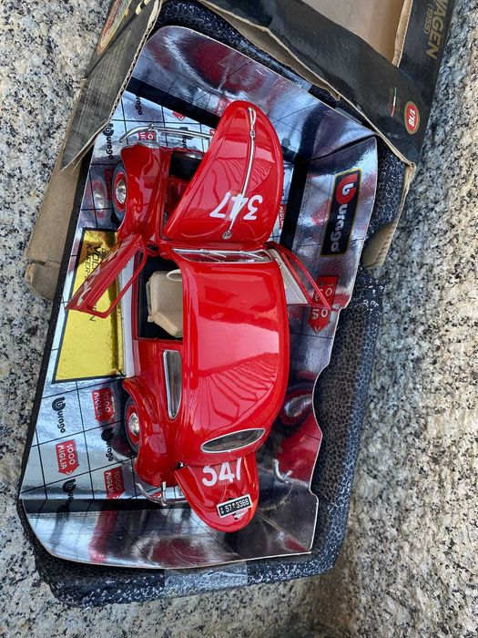 Bburago Volkswagen Kafer-Beetle 1/18 miglia gold colection