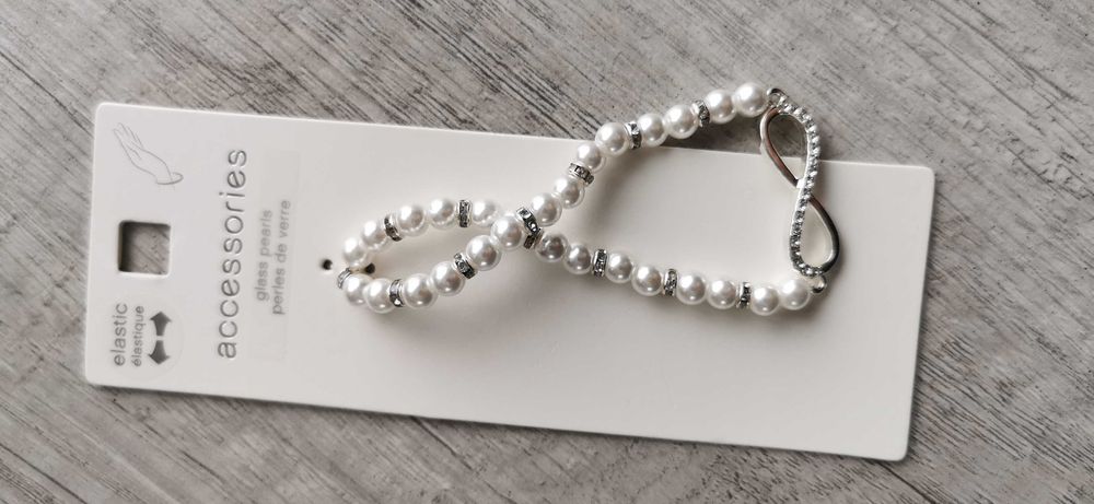 Bransoletka damska perełki beeline