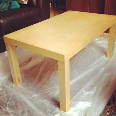 Mesa Centro em Bétula do "IKEA" (Impecável)