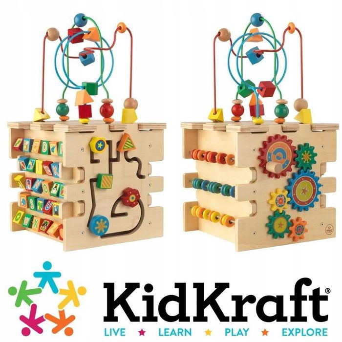 Kostka edukacyjna drewniana XXL Kidkraft ZK-63298